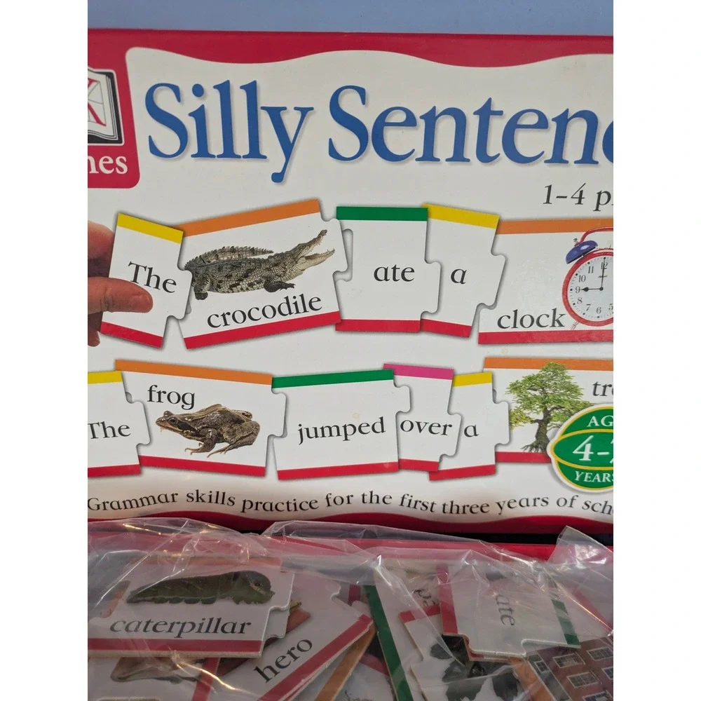 DK Games‎ Silly Sentences and Math Puzzles Educational Learning Games Ages 4-7